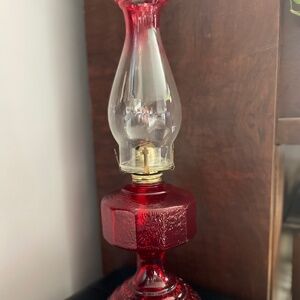 Vintage oil lamp